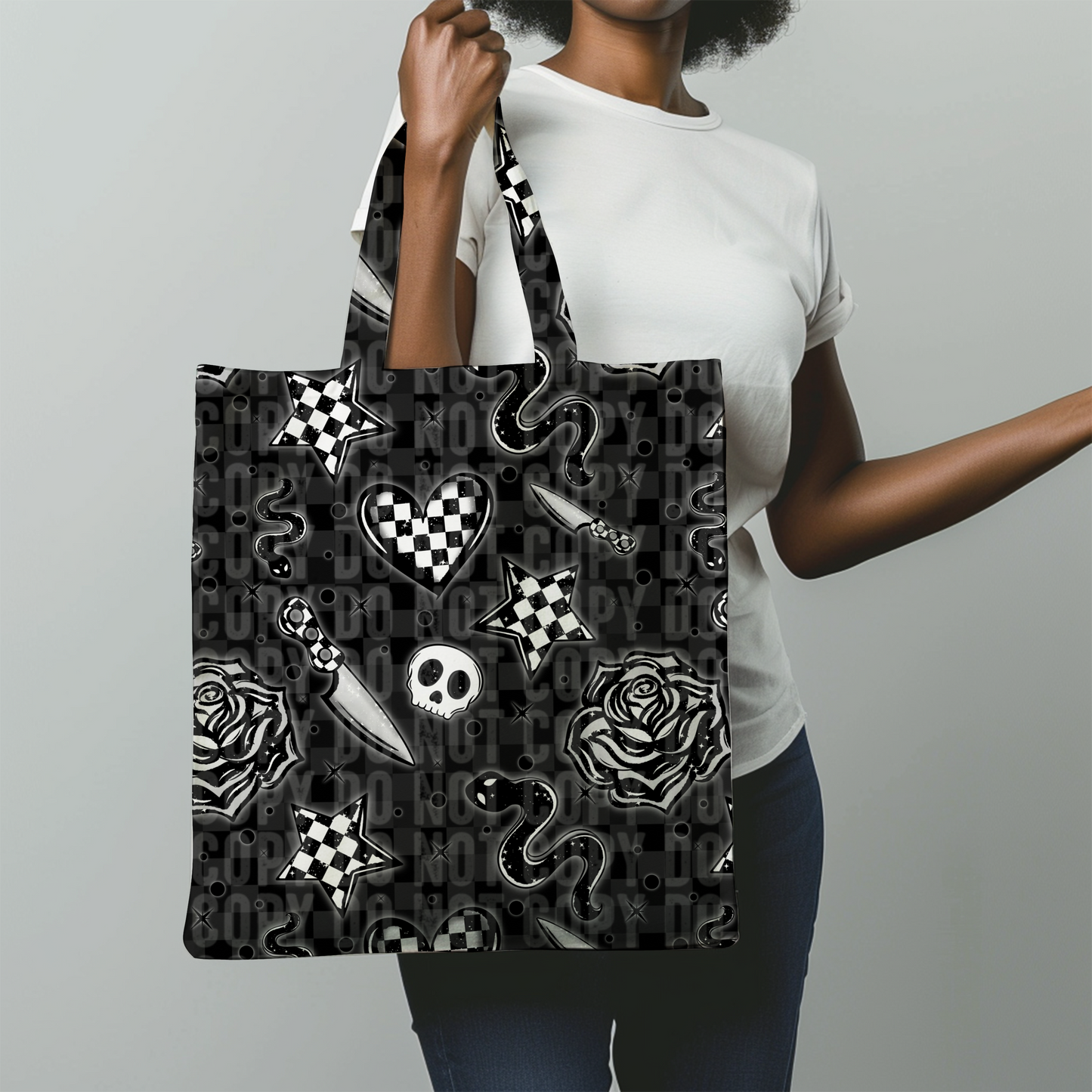 Checkered Snake Seamless ( Light & Dark versions included)
