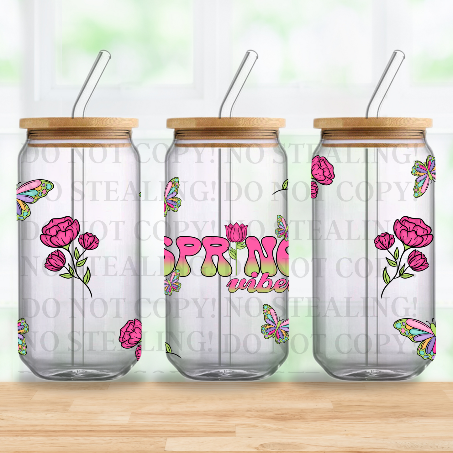 Spring Vibes 16oz Wrap