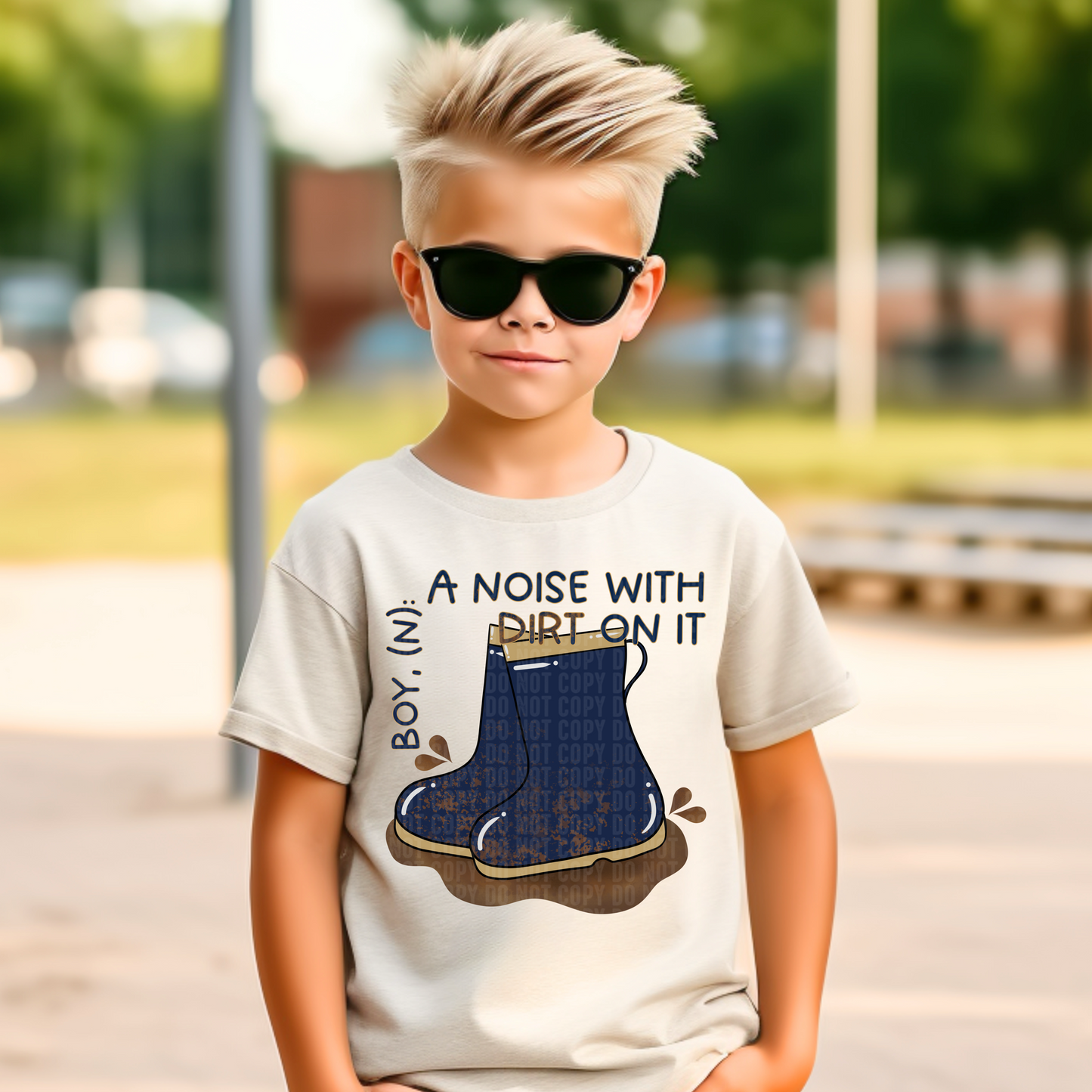 Boy, A Noise With Dirt