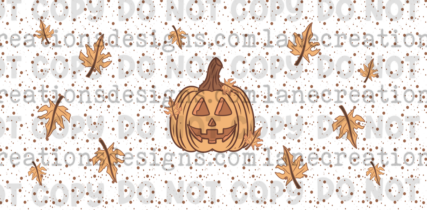 Vintage Jack o Lantern 16oz Wrap