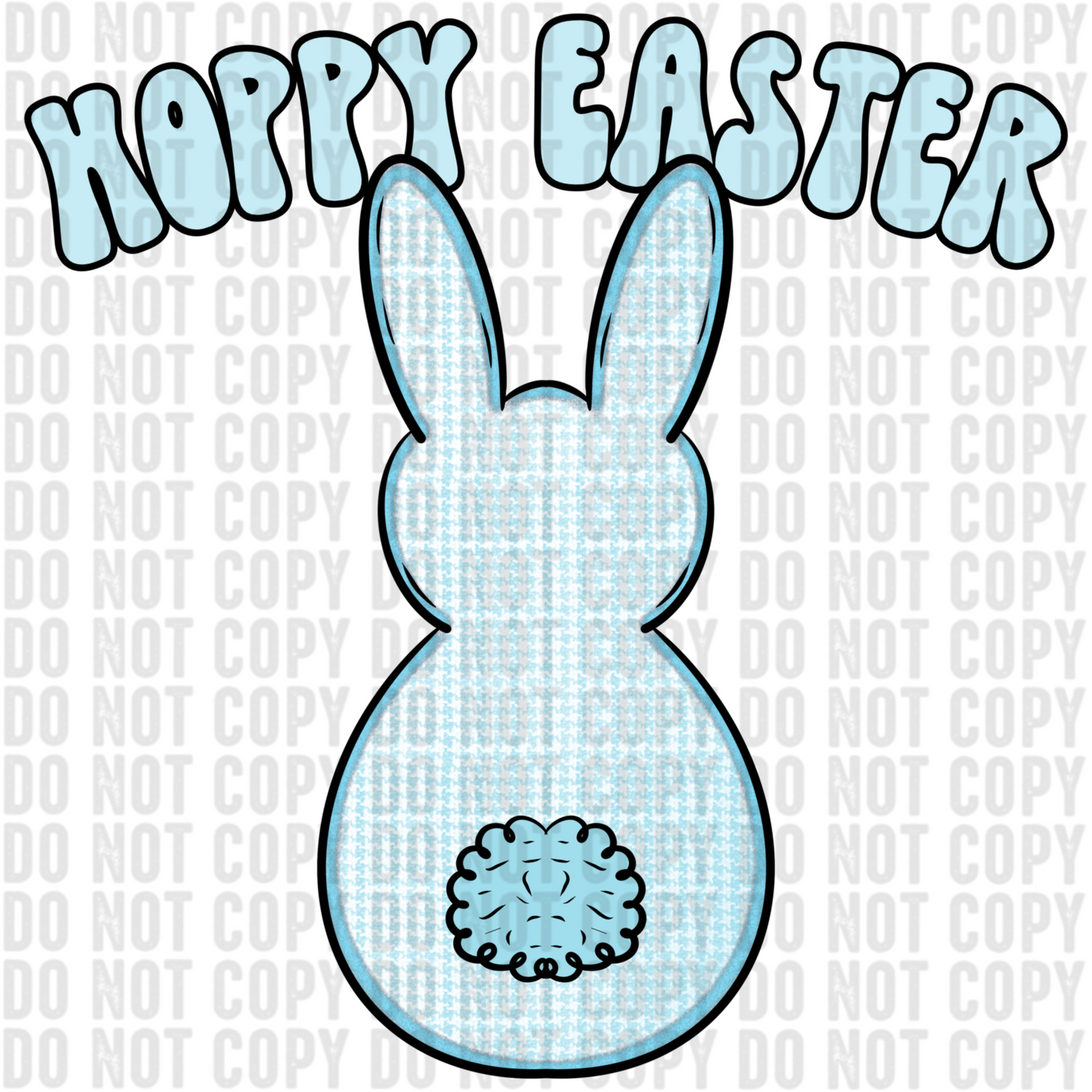 Hoppy Easter (pink & blue set)