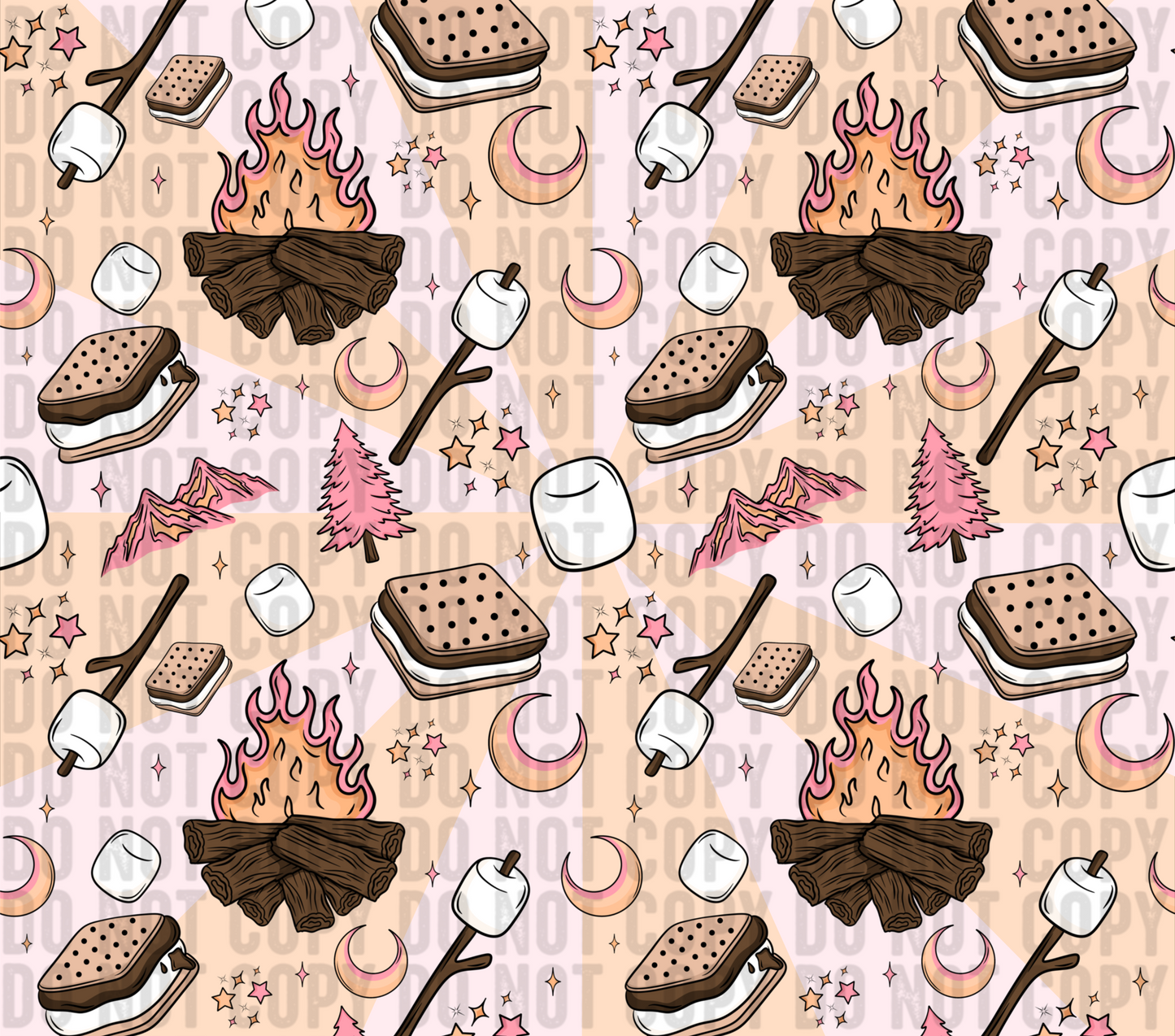S’mores 20oz Tumbler Wrap
