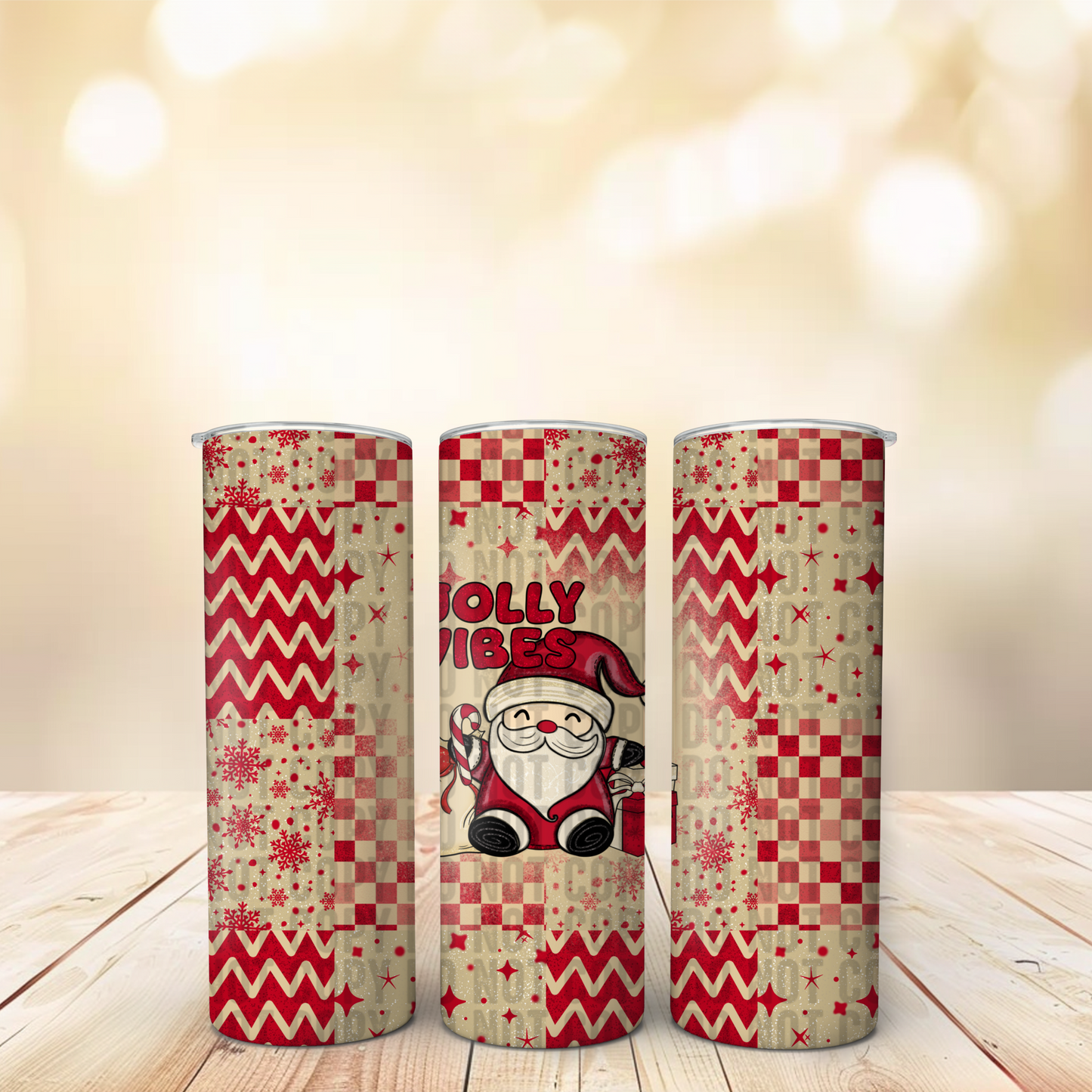 Jolly Vibes 20oz Wrap
