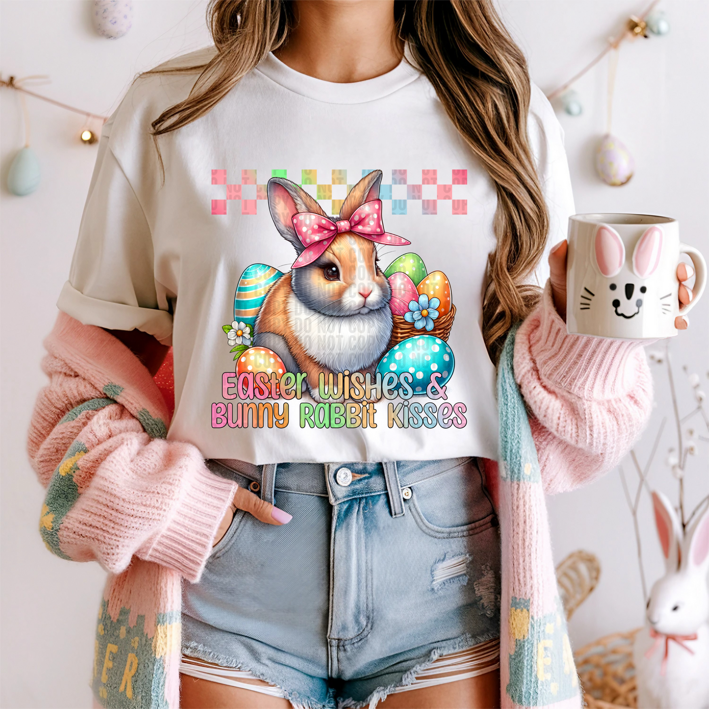 Easter Wishes & Bunny Rabbit Kisses