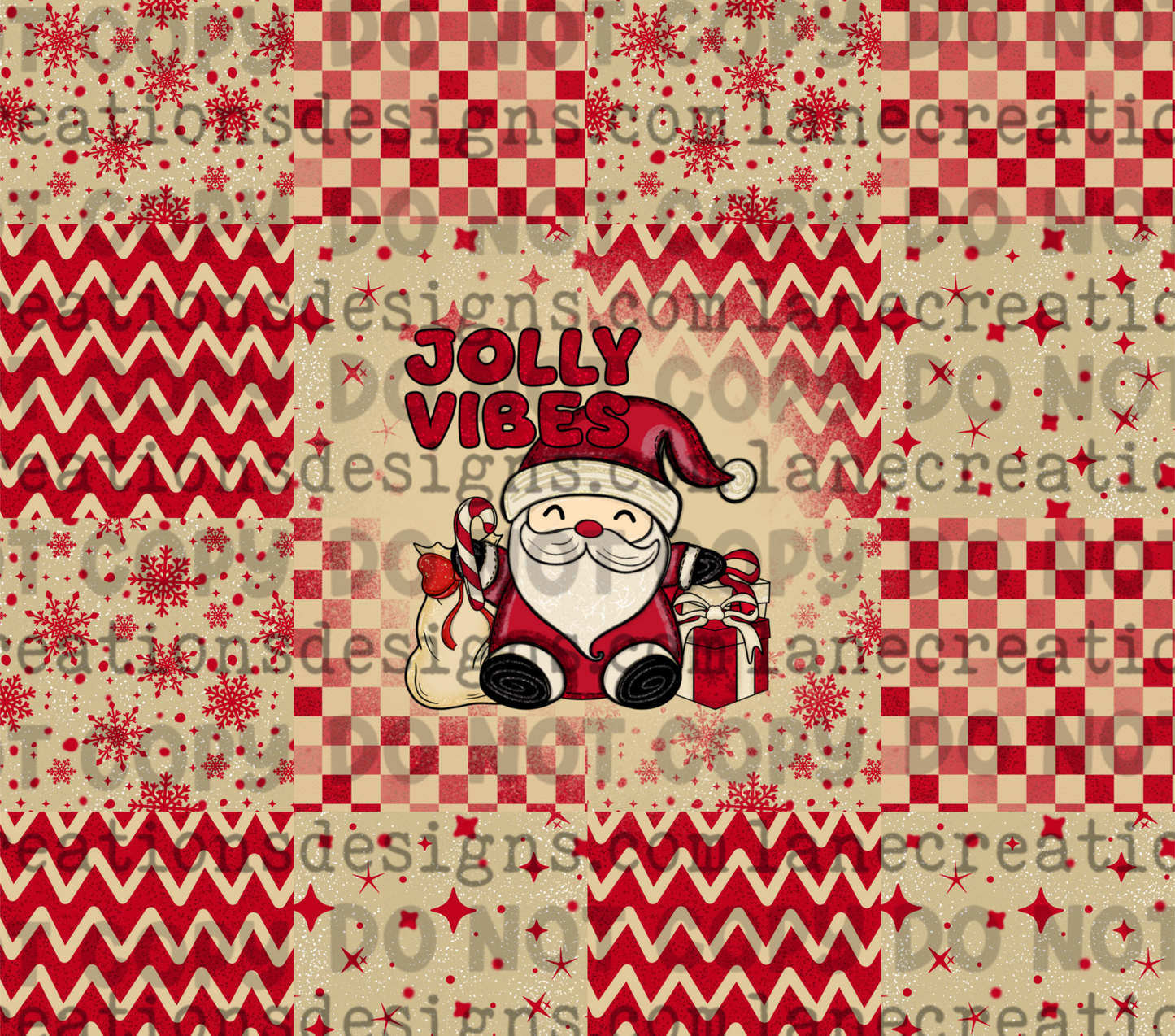 Jolly Vibes 20oz Wrap