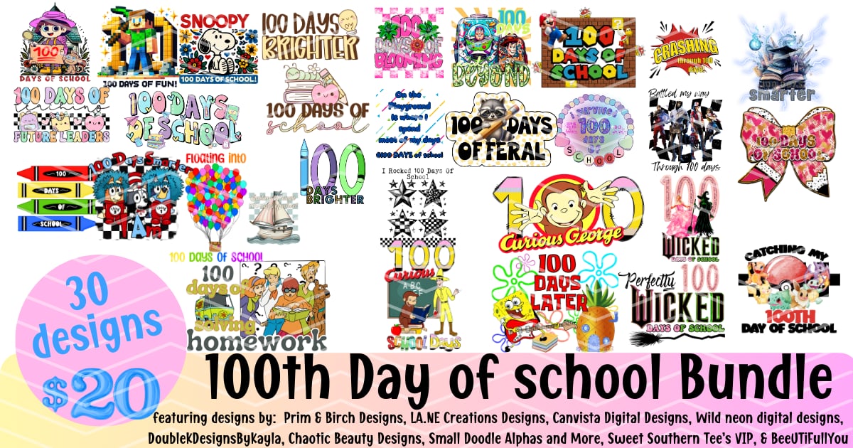 100 Days Of School Collab