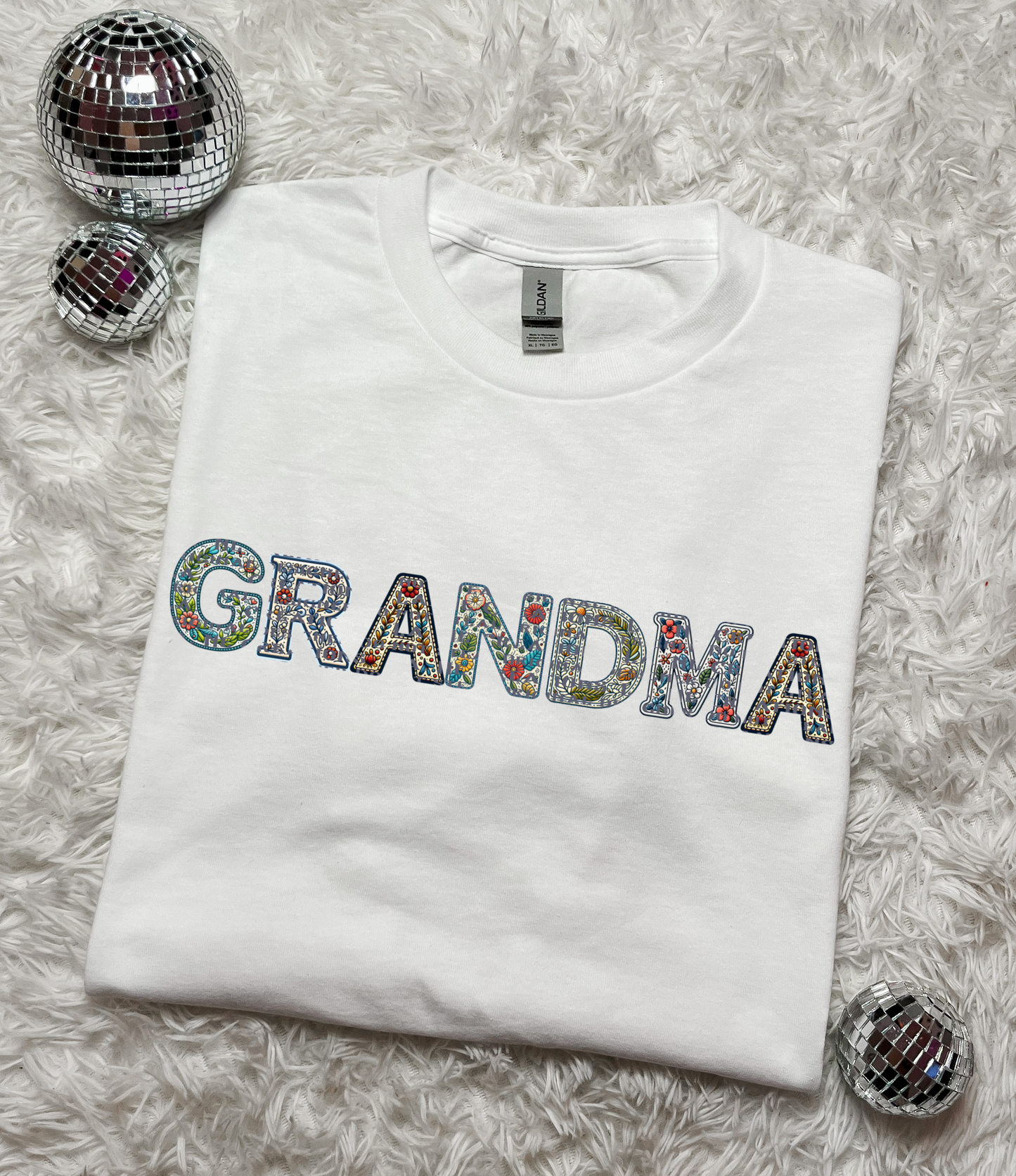 Grandma (faux embroidery)