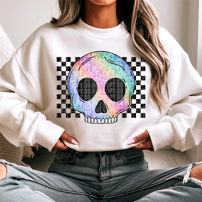 Vintage Pastel Skull