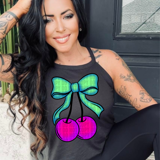 Neon Cherries