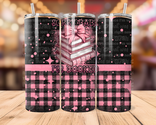 I’m Booked- 20oz Tumbler Wrap