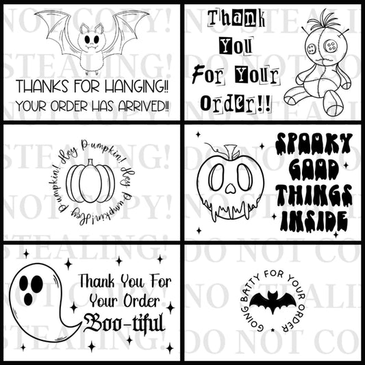 Spooky Cute Thermal Prints