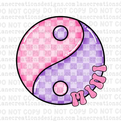 Mama & Mini Ying Yang