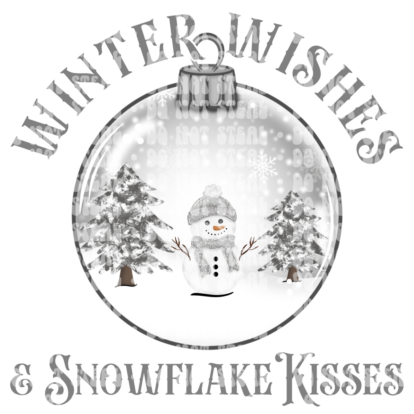 Winter Wishes and Snowflake Kisses