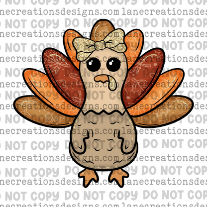 Turkeys (girl and boy version included)