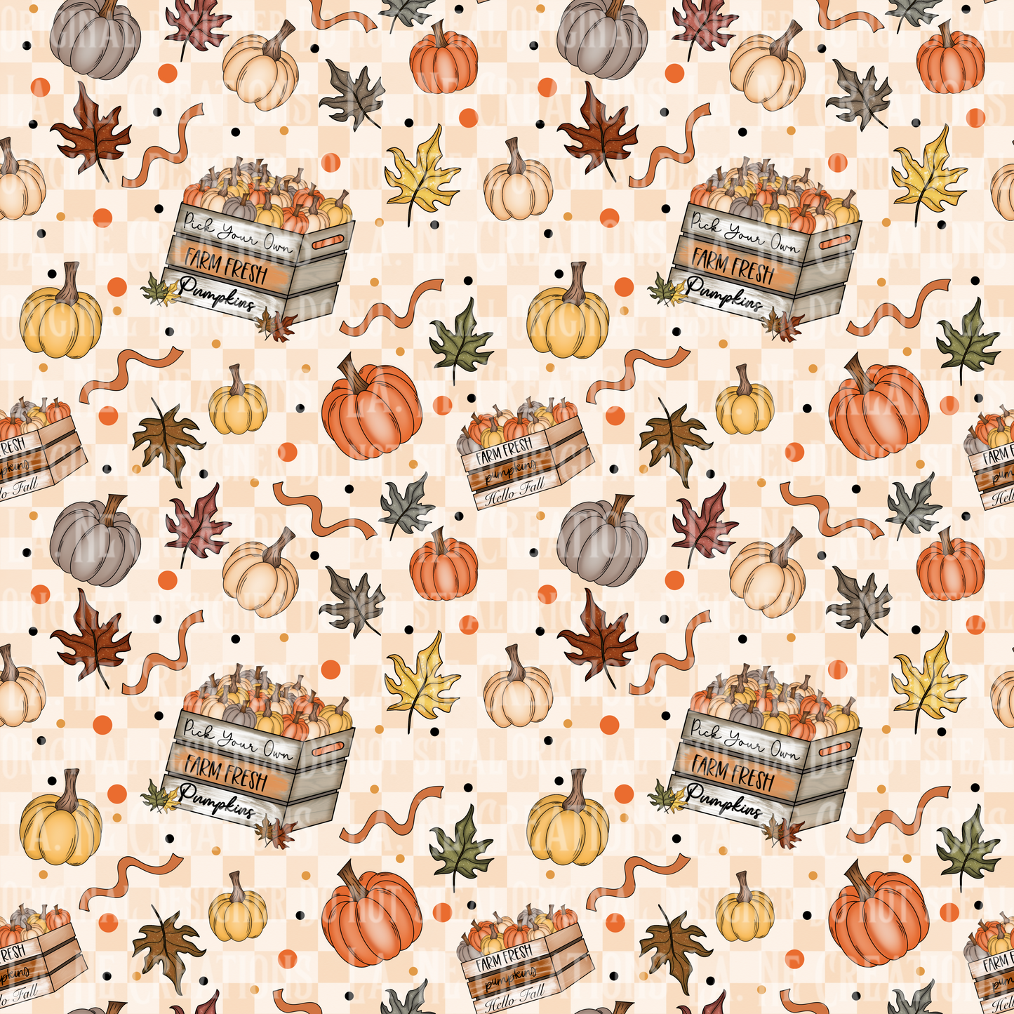 Pumpkin Patch Seamless