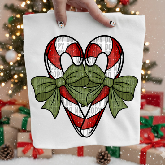 Candy Cane Heart