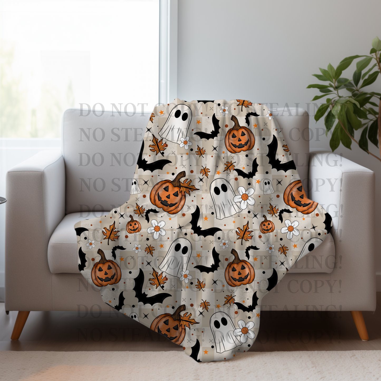 Spooky Pumpkin Seamless