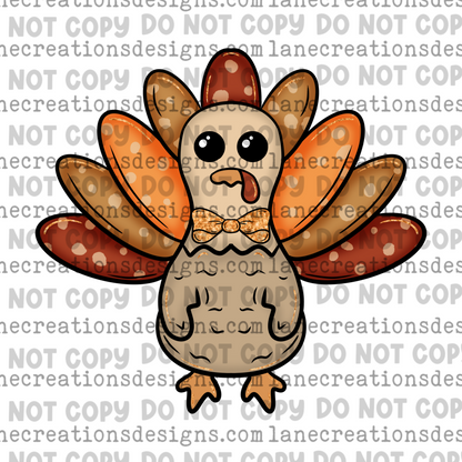 Turkeys (girl and boy version included)