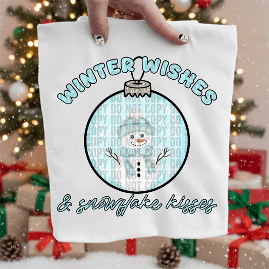 Winter Wishes & Snowflake Kisses
