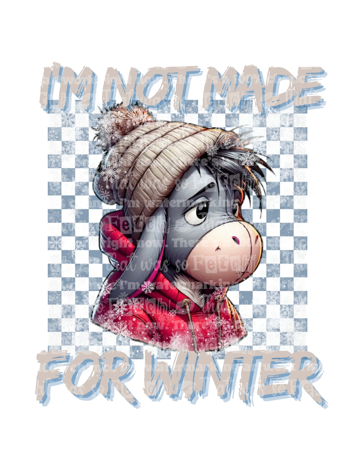 Not Made For Winter- Donkey